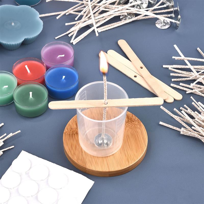 30Pcs เทียนต่ำควัน Pre-Waxed D - Candle Making Accessories บทวิจารณ์และราคา