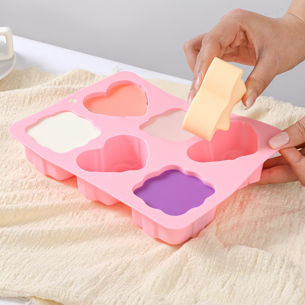 รูปหัวใจสแควร์แม่พิมพ์ซิลิโคน  - Candle Making Equipment บทวิจารณ์และราคา
