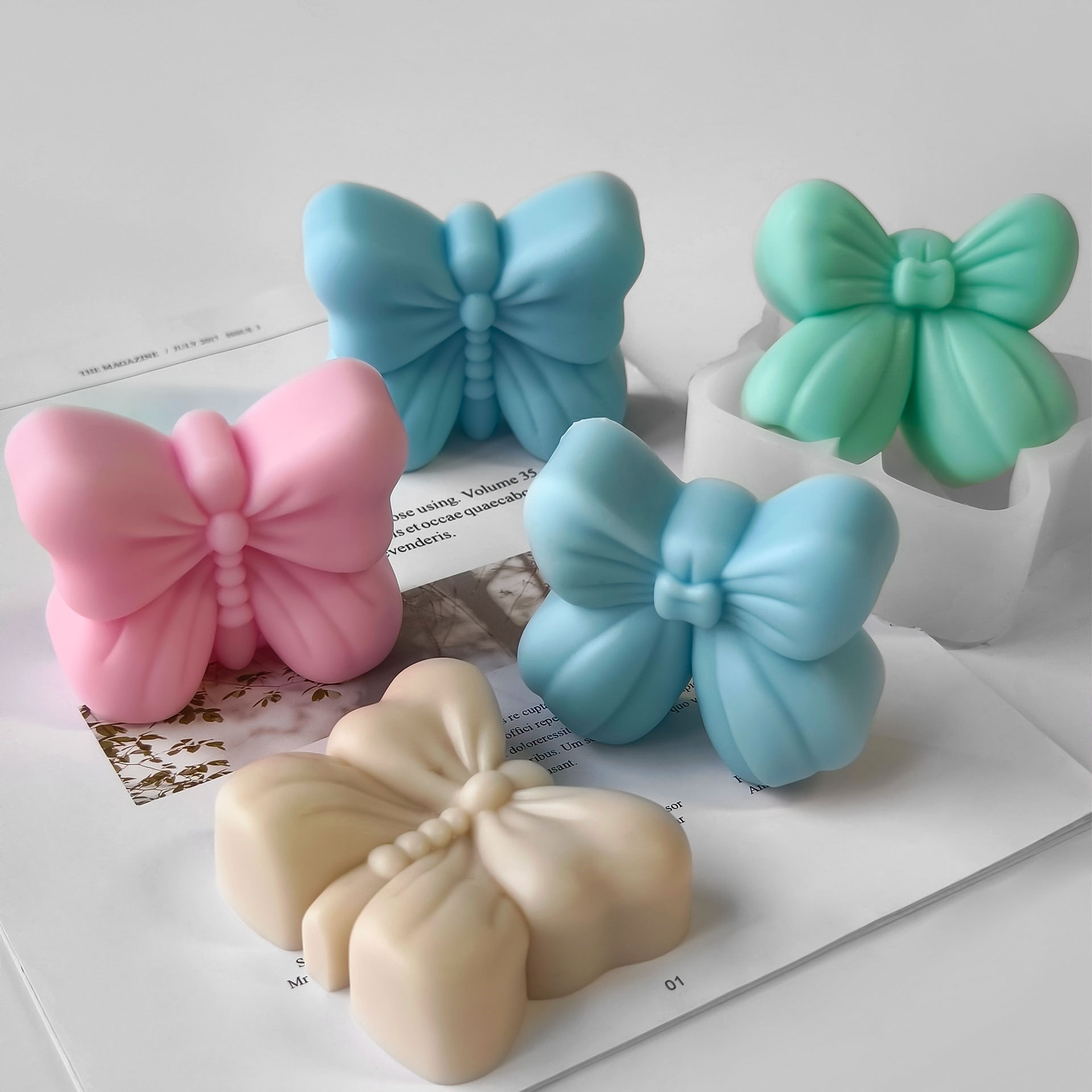 แม่พิมพ์ซิลิโคนรูปโบว์ไท สำหรั - Candle Making Equipment บทวิจารณ์และราคา