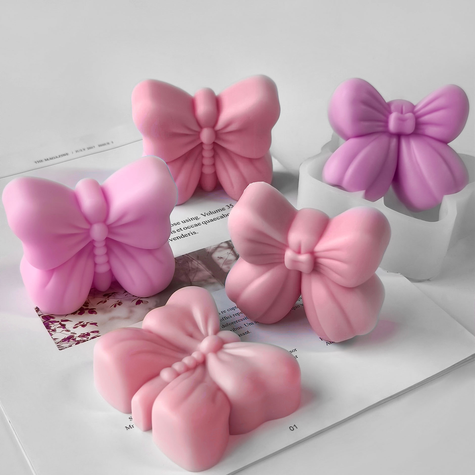แม่พิมพ์ซิลิโคนรูปโบว์ไท สำหรั - Candle Making Equipment บทวิจารณ์และราคา