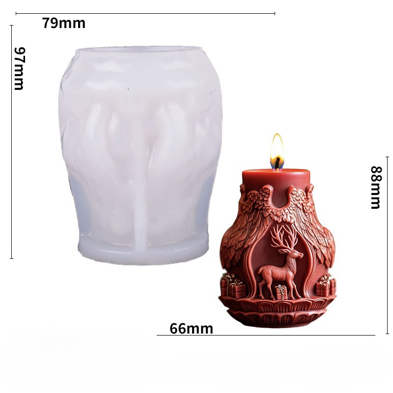แม่พิมพ์ทำเทียนรูปซานตาคลอสและ - Candle Making Accessories บทวิจารณ์และราคา