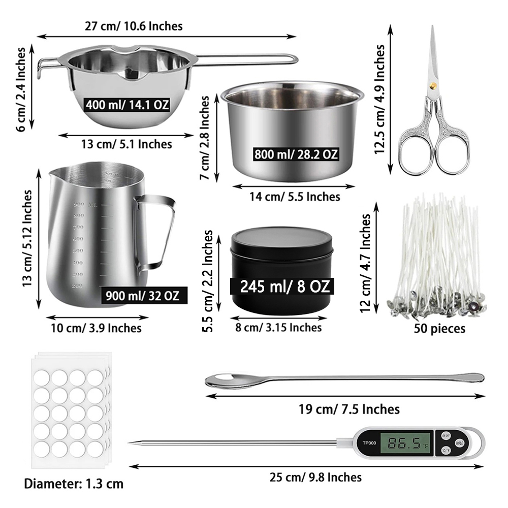 ชุดทำเทียน DIY Glintmos พร้อมแ - Candle Making Kit บทวิจารณ์และราคา