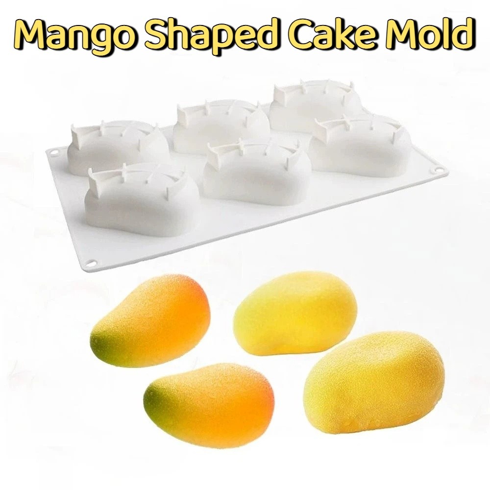 แม่พิมพ์เค้กรูปมะม่วง 6 ช่อง ป - Candle Making Equipment บทวิจารณ์และราคา