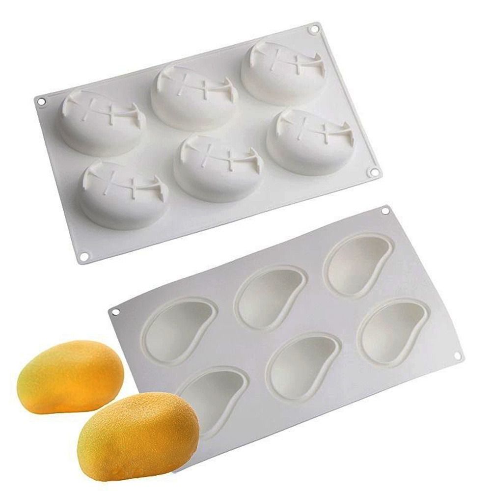 แม่พิมพ์เค้กรูปมะม่วง 6 ช่อง ป - Candle Making Equipment บทวิจารณ์และราคา