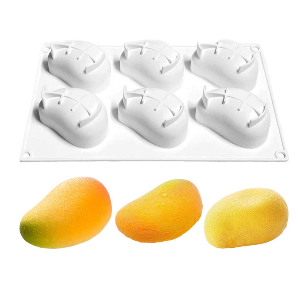 แม่พิมพ์เค้กรูปมะม่วง 6 ช่อง ป - Candle Making Equipment บทวิจารณ์และราคา