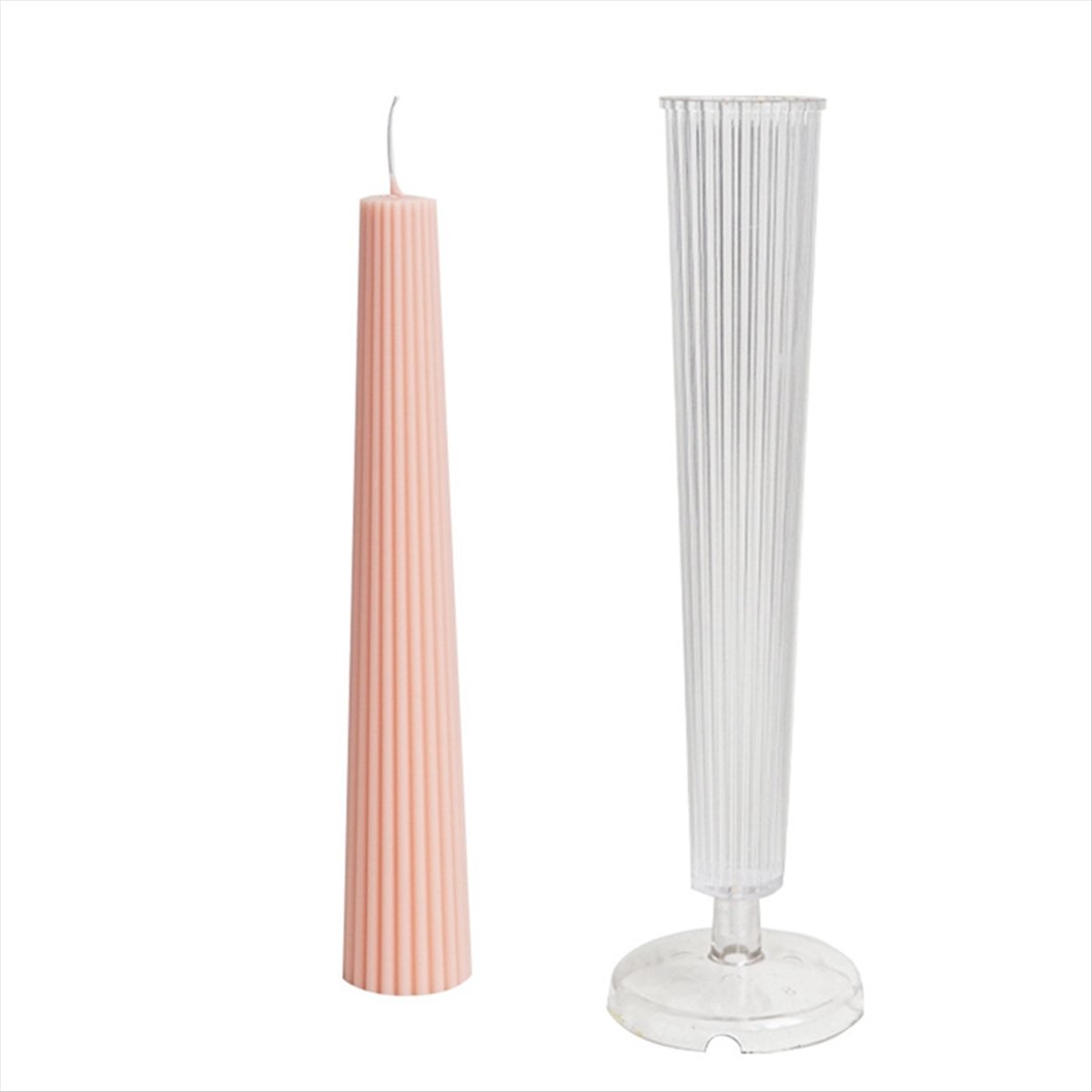 ชุดแม่พิมพ์เทียนหอมทรงเสาลายทา - Candle Making Kit บทวิจารณ์และราคา