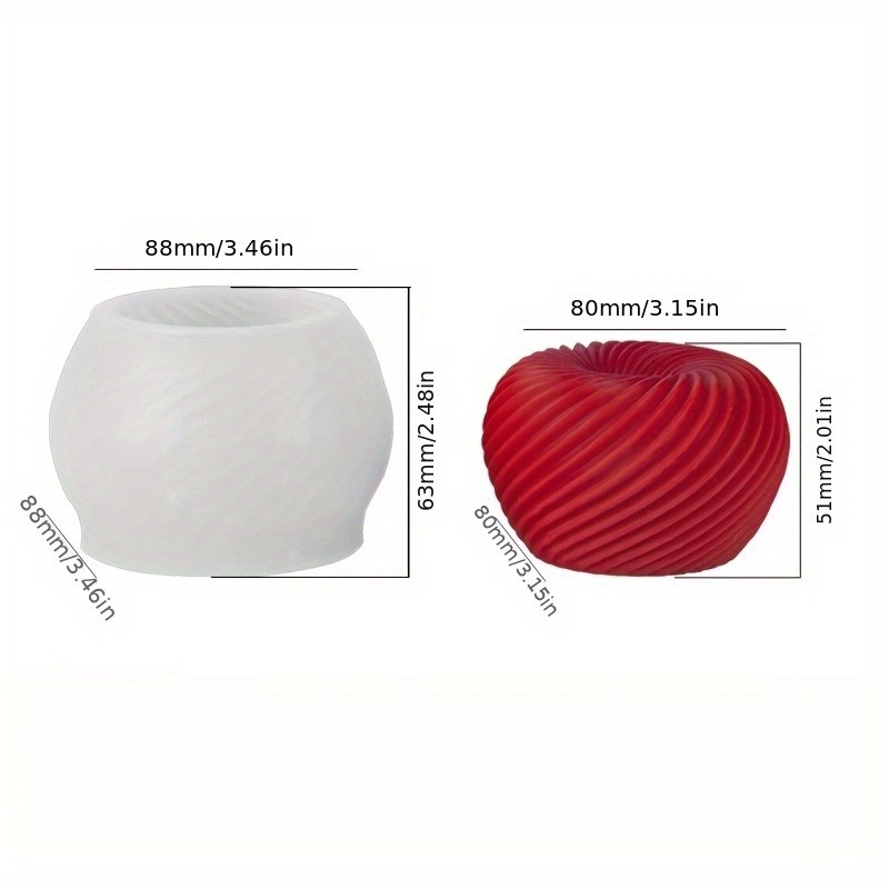 แม่พิมพ์ซิลิโคนรูปแอปเปิ้ลสีแด - Candle Making Equipment บทวิจารณ์และราคา
