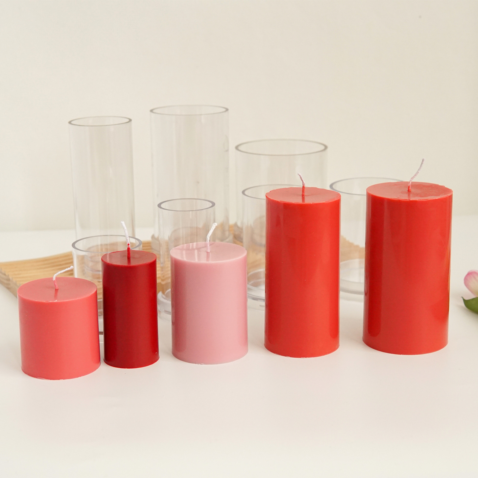 ต่างๆ 3D ทรงกระบอกเทียนแม่พิมพ - Candle Making Kit บทวิจารณ์และราคา