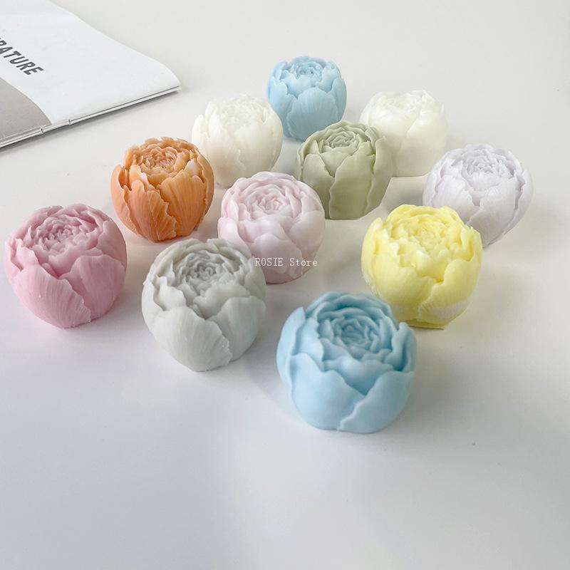 แม่พิมพ์ซิลิโคนดอกไม้ดอกโบตั๋น - Candle Making Equipment บทวิจารณ์และราคา