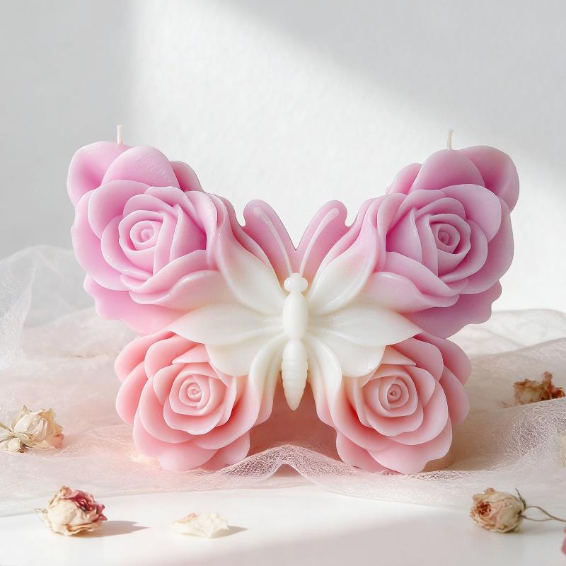 แม่พิมพ์ซิลิโคนรูปผีเสื้อกุหลา - Candle Making Accessories บทวิจารณ์และราคา