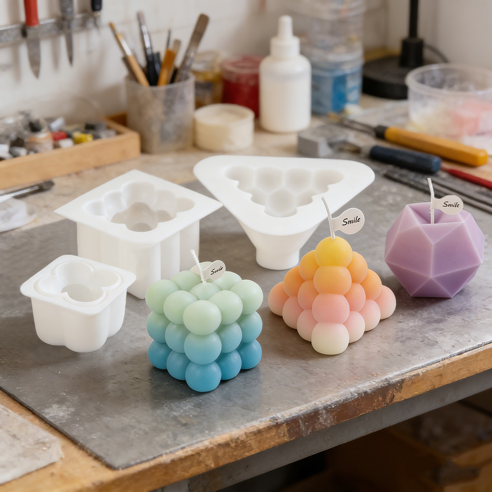 ชุดแม่พิมพ์เทียนซิลิโคนทรงลูกบ - Candle Making Kit บทวิจารณ์และราคา