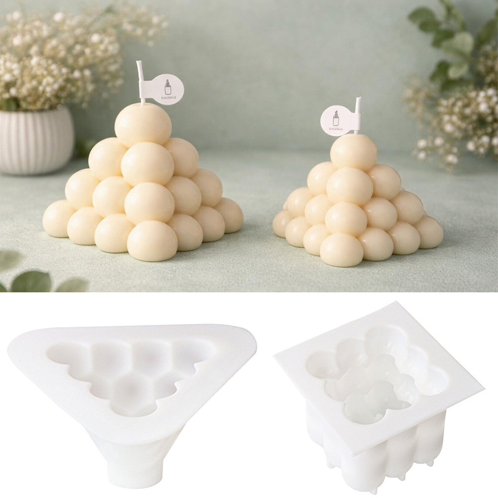 ชุดแม่พิมพ์เทียนซิลิโคนทรงลูกบ - Candle Making Kit บทวิจารณ์และราคา