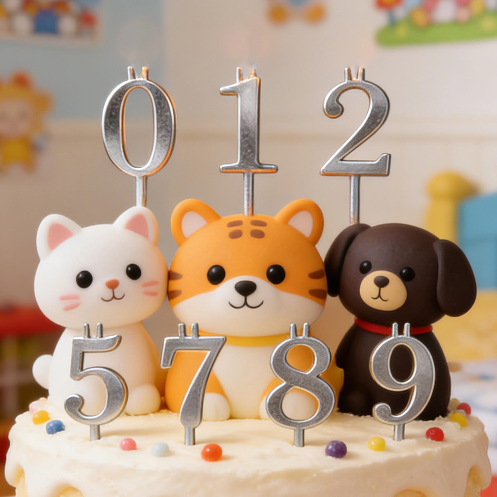 ชุดที่วางเทียนรูปตัวเลข 0-9 จำ - Candle Making Accessories บทวิจารณ์และราคา